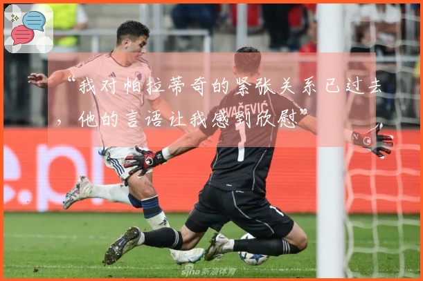 “我对帕拉蒂奇的紧张关系已过去，他的言语让我感到欣慰”