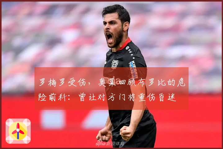 罗梅罗受伤，奥莱回顾布罗比的危险前科：曾让对方门将重伤昏迷